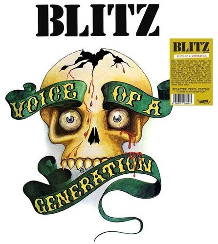 Blitz - Voice Of A Generation LP (Colored Vinyl, Splatter) (Preorder: Ships June 06, 2025) ; VINYLGLOB