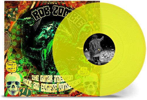 Rob Zombie - The Lunar Injection Kool Aid Eclipse Conspiracy - Neon Yellow LP (Colored Vinyl, Gatefold Lp Jacket) (Preorder: Ships June 20, 2025) ; VINYLGLOB