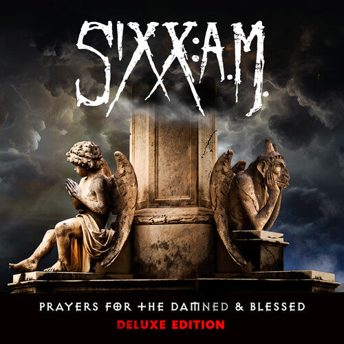 SIXX:A.M. - Prayers for the Damned & Blessed - Deluxe Edition - Smoke 3LP (Explicit Lyrics, Colored Vinyl, Gray, Black, Deluxe Edition) (Preorder: Ships June 06, 2025) ; VINYLGLOB
