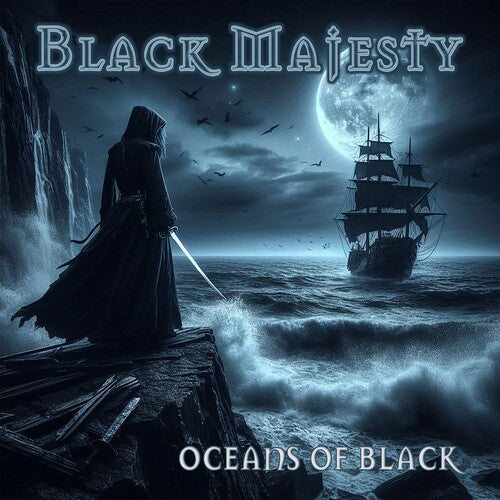 Black Majesty - Oceans Of Black LP (Preorder: Ships June 20, 2025) ; VINYLGLOB