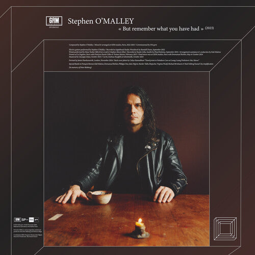 Stephen O'Malley - But Remember What You Have Had LP (Preorder: Ships June 27, 2025) ; VINYLGLOB