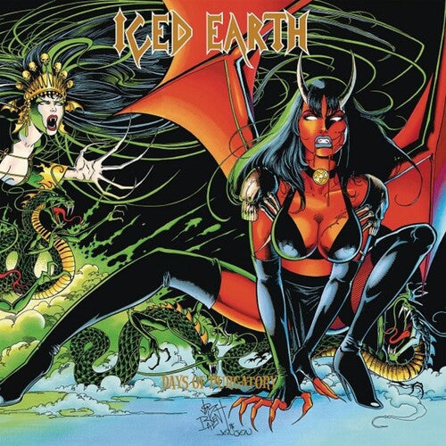 Iced Earth - Days Of Purgatory 3LP (Limited Edition, Gatefold Lp Jacket, Deluxe Edition, Colored Vinyl, Gold, Silver) (Preorder: Ships July 11, 2025) ; VINYLGLOB