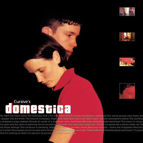 Cursive - Domestica LP (Red Colored Vinyl) (Preorder: Ships November 14, 2025) ; VINYLGLOB