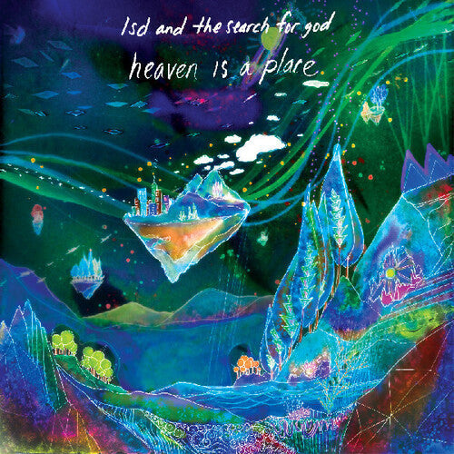 LSD And The Search For God - Heaven Is A Place LP (Deluxe Edition, Blue Colored Vinyl, Poster) ; VINYLGLOB
