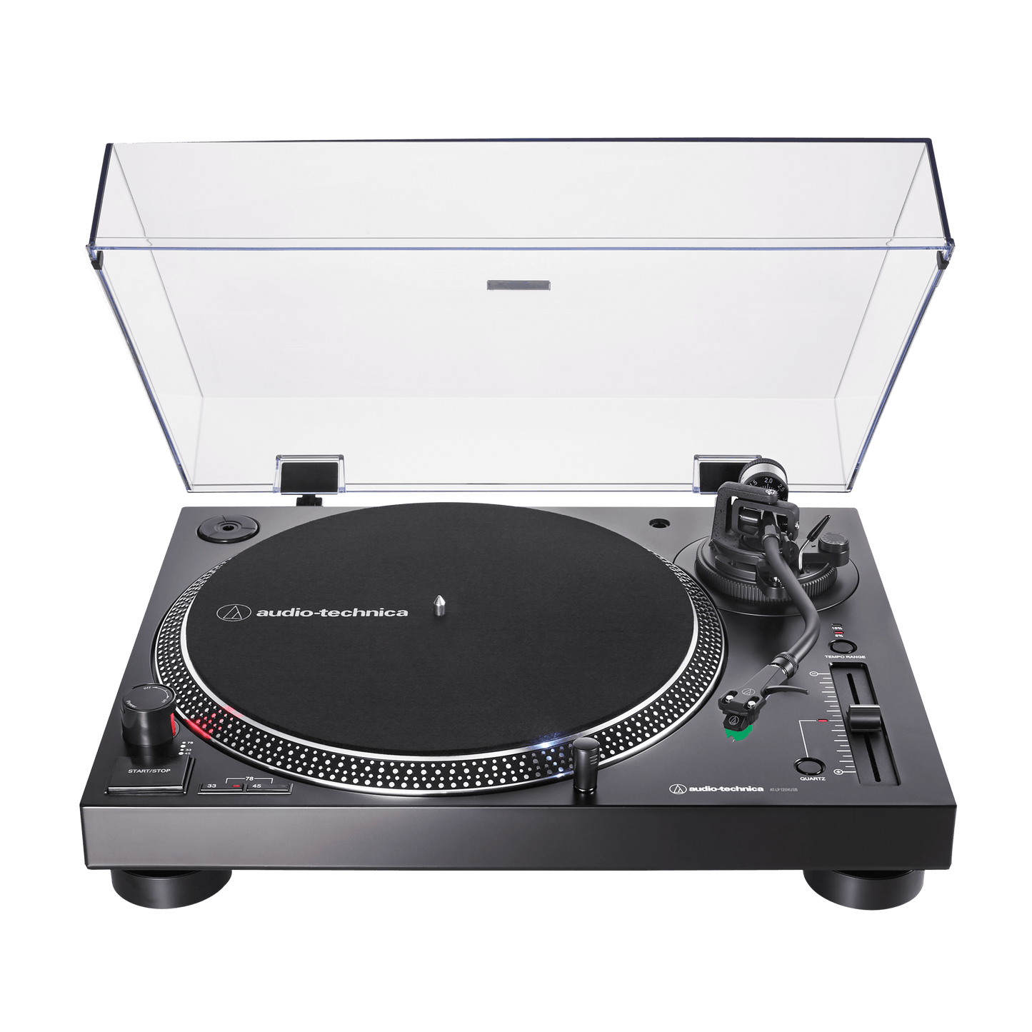 Audio-Technica - AT-LP120XUSB Fully Manual 3-Speed Direct Drive Turntable ; VINYLGLOB