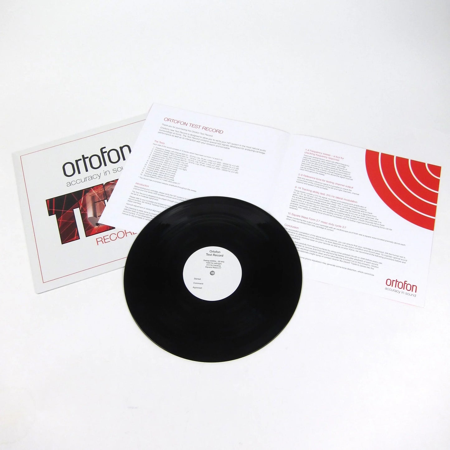 Ortofon - Stereo Test Record - LP ; VINYLGLOB