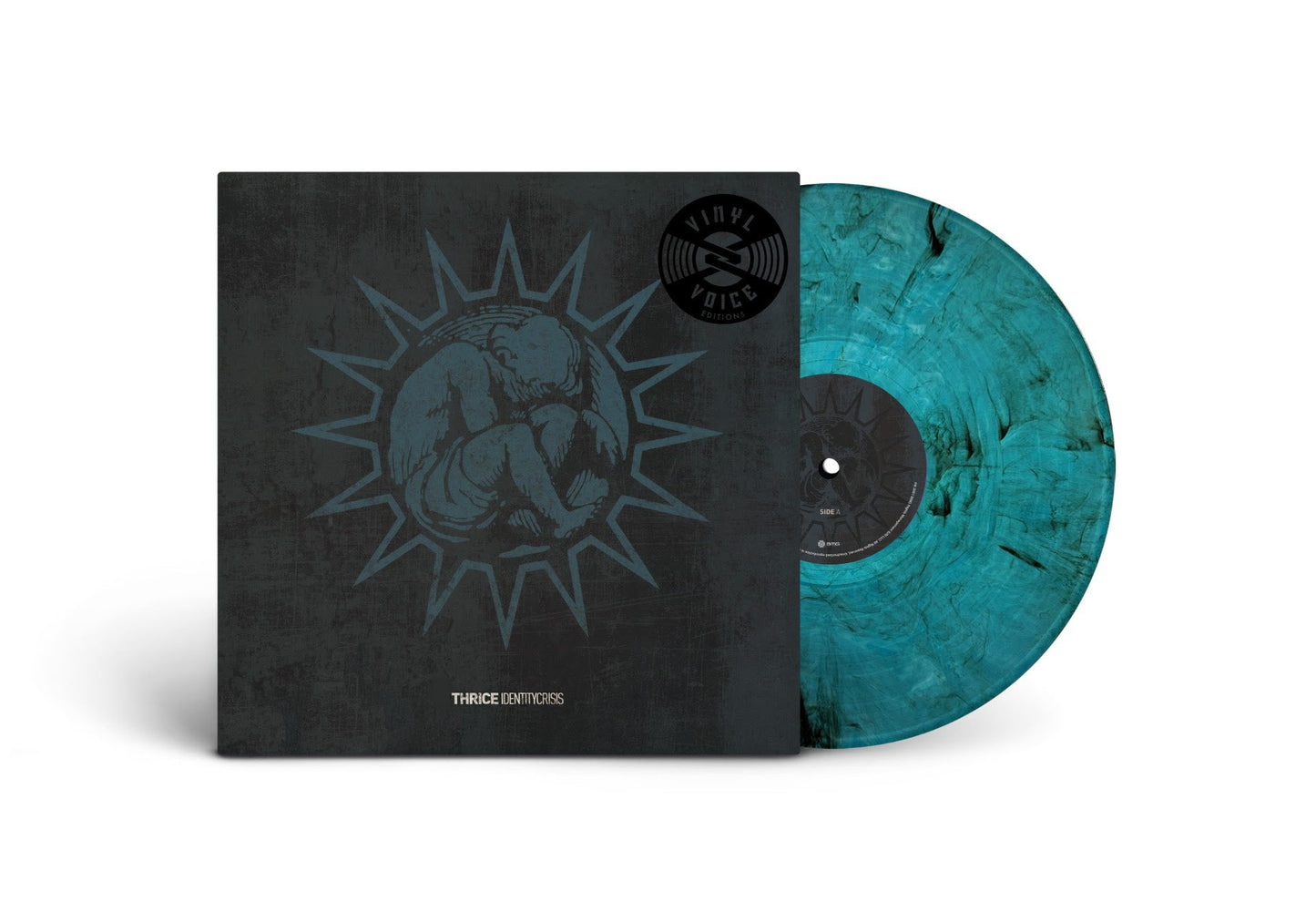 Thrice - Identity Crisis LP (Sea Blue Smoke Colored Vinyl, Booklet, Photo / Photo Card, 25th Anniversary Edition) (Preorder: Ships December 5, 2025) ; VINYLGLOB