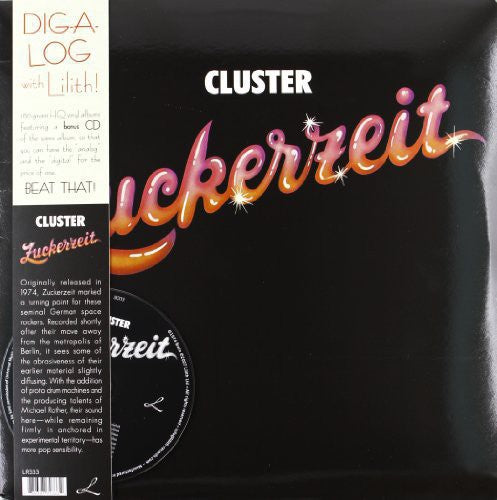 Cluster - Zuckerzeit LP (Bonus CD) [Vinyl]