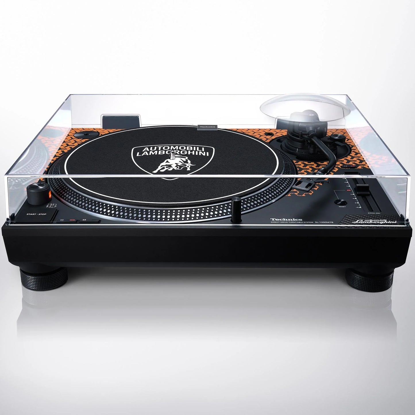 Technics for Automobili Lamborghini - SL-1200M7B Turntable ; VINYLGLOB