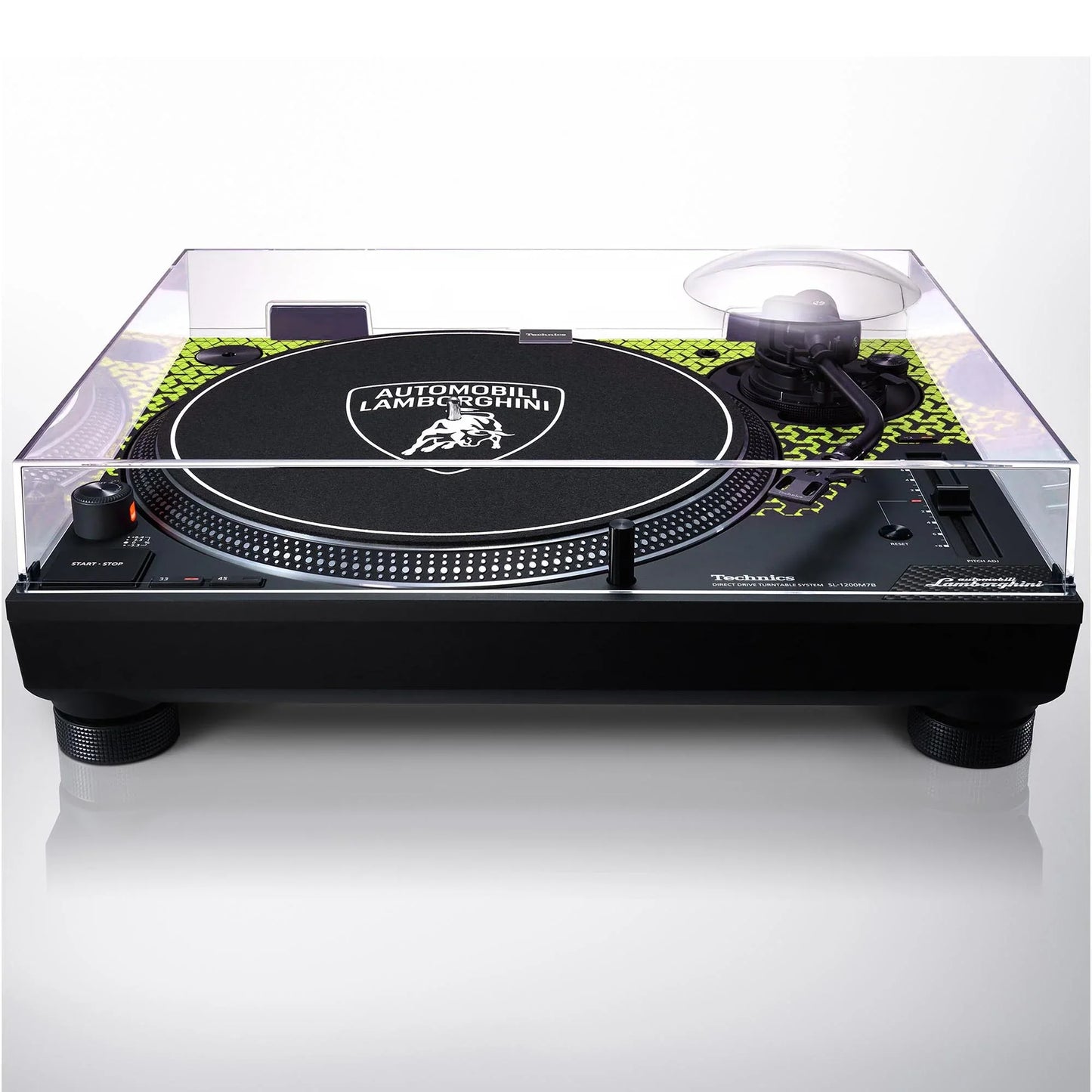 Technics for Automobili Lamborghini - SL-1200M7B Turntable ; VINYLGLOB