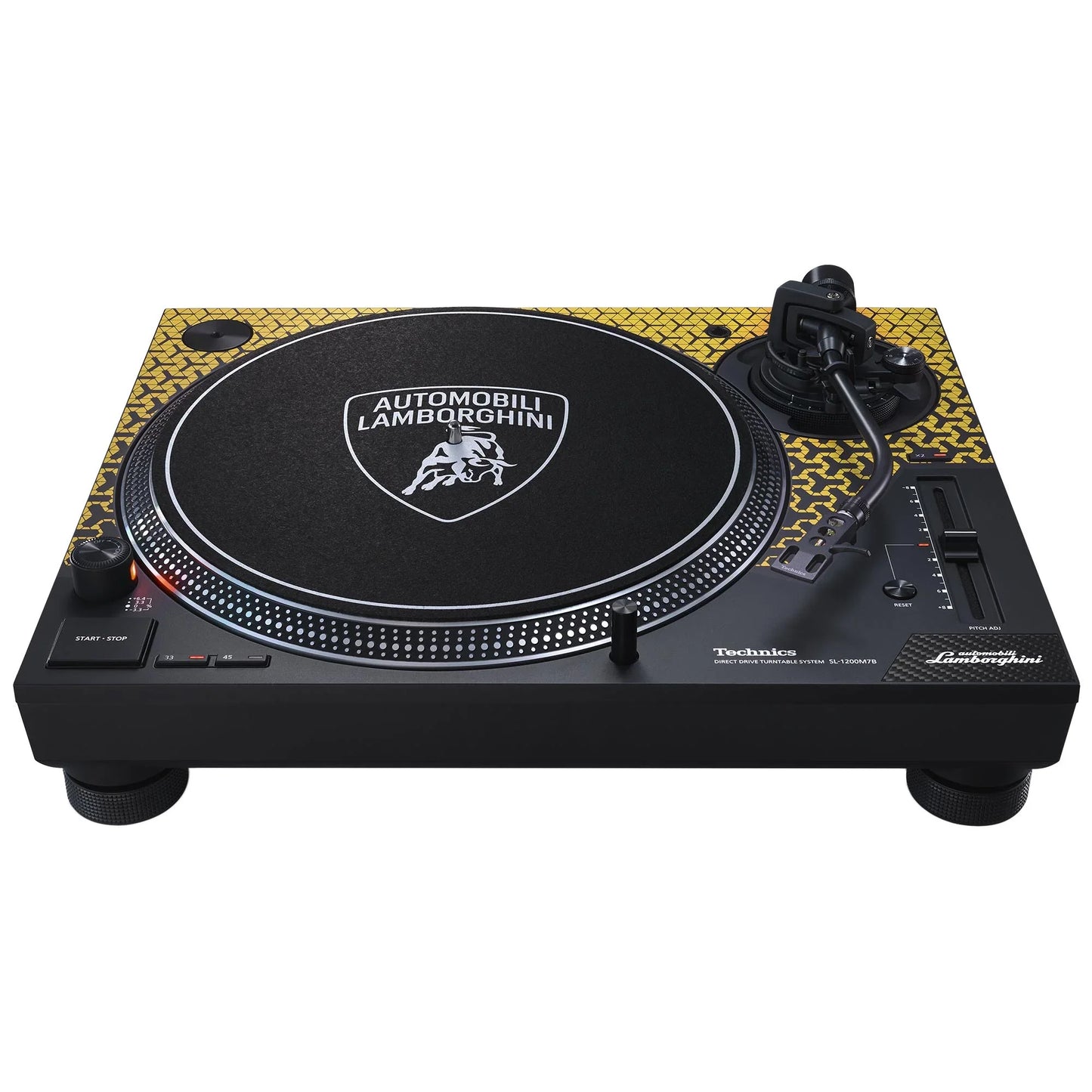 Technics for Automobili Lamborghini - SL-1200M7B Turntable ; VINYLGLOB