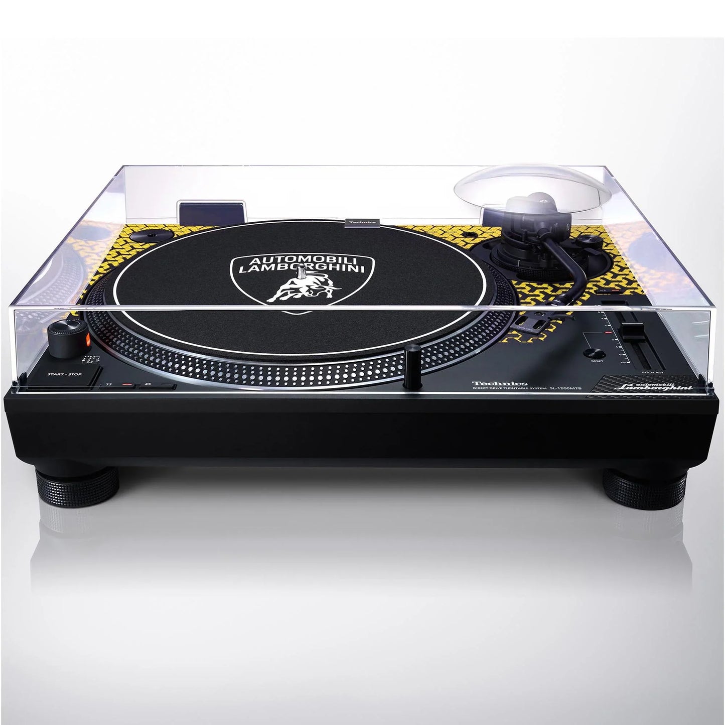 Technics for Automobili Lamborghini - SL-1200M7B Turntable ; VINYLGLOB
