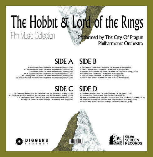 City of Prague Philharmonic Orchestra - The Hobbit & The Lord of the Rings: Film Music Collection 2LP [Vinyl]