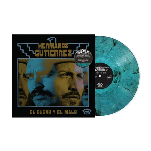 Hermanos Gutierrez - El Bueno Y El Malo LP (Indie Exclusive, Turquoise & Black Smoke Colored Vinyl) ; VINYLGLOB