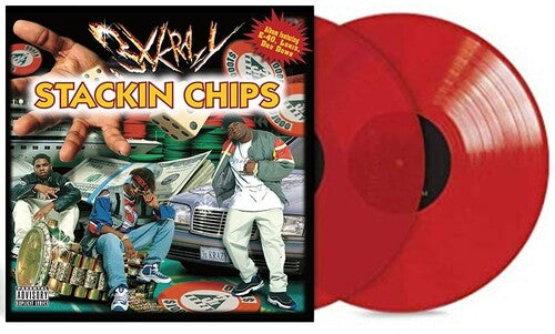3X Krazy - Stackin Chips - Red 2LP (Explicit Lyrics, Colored Vinyl, Red) [Vinyl]