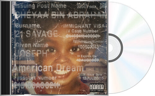 21 Savage - American Dream CD (Explicit Lyrics) [Vinyl]