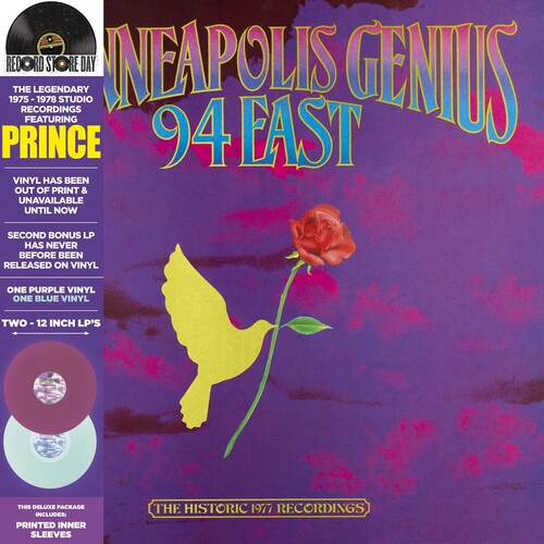 94 East - Minneapolis Genius 2LP (Colored Vinyl, Blue, Purple, Bonus Vinyl, Bonus Tracks, Deluxe Edition, Limited Edition, Reissue, Remastered) [Vinyl]