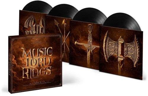 City of Prague Philharmonic Orchestra - The Music From Lord of the Rings - Boxset 4LP (Limited Edition, Boxed Set) [Vinyl]