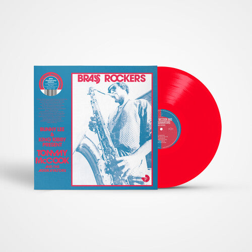Tommy McCook - Brass Rockers LP (Colored Vinyl, Red, Limited Edition, 140 Gram Vinyl, Reissue, Remastered, Anniversary Edition)  (Preorder: Ships July 18, 2025) ; VINYLGLOB