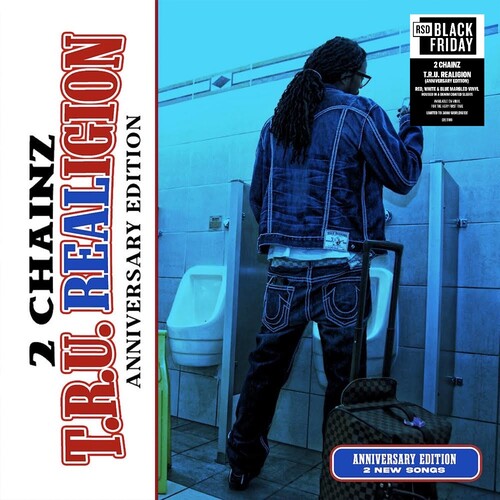 2 Chainz - T.R.U. REALigion LP (RSDBF 2025 Anniversary Edition, Red, White, & Blue Marbled Vinyl, Exclusive) [Vinyl]