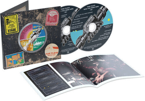 Pink Floyd - Wish You Were Here 2CD (Bonus CD, Bonus Tracks, Anniversary Edition) (Preorder: Ships December 12, 2025) ; VINYLGLOB