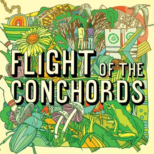 Flight of the Conchords - Flight of the Conchords LP (Indie Exclusive, Metallic Green Colored Vinyl) (Preorder: Ships November 21, 2025) ; VINYLGLOB