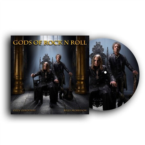 Billy Morrison & Ozzy Osbourne - Gods of Rock N Roll LP (Picture Disc Vinyl) (Preorder: Ships January 9, 2026) ; VINYLGLOB