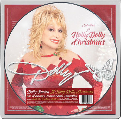 Dolly Parton - A Holly Dolly Christmas LP (Picture Disc Vinyl) ; VINYLGLOB