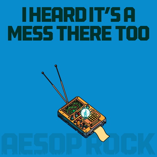 Aesop Rock - I Heard It's a Mess There Too CD (Preorder: Ships December 12, 2025) ; VINYLGLOB