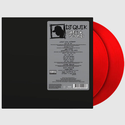 DJ Quik - Safe & Sound 2LP (Limited Edition, 180 Gram Vinyl, Red Colored Vinyl, Holland) (Preorder: Ships December 12, 2025) ; VINYLGLOB