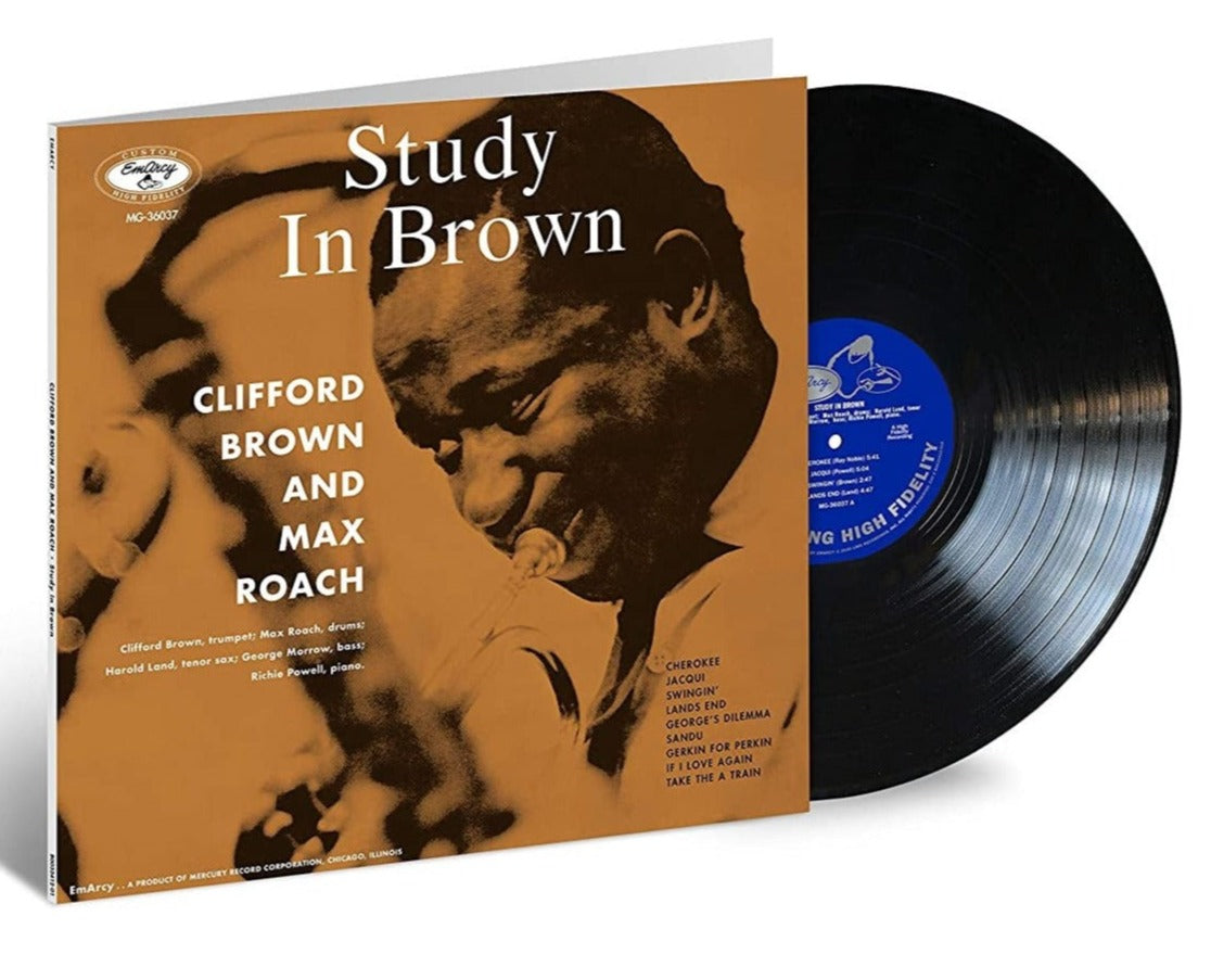 Clifford Brown & Max Roach - Study In Brown LP (Mono, Verve Acoustic Sounds Series, 180g, Stoughton Tip-On Jacket, All-Analog Remastered) [Vinyl]