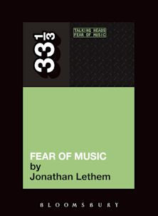 33 1/3 Book - Talking Heads - Fear of Music by Jonathan Lethem [Vinyl]