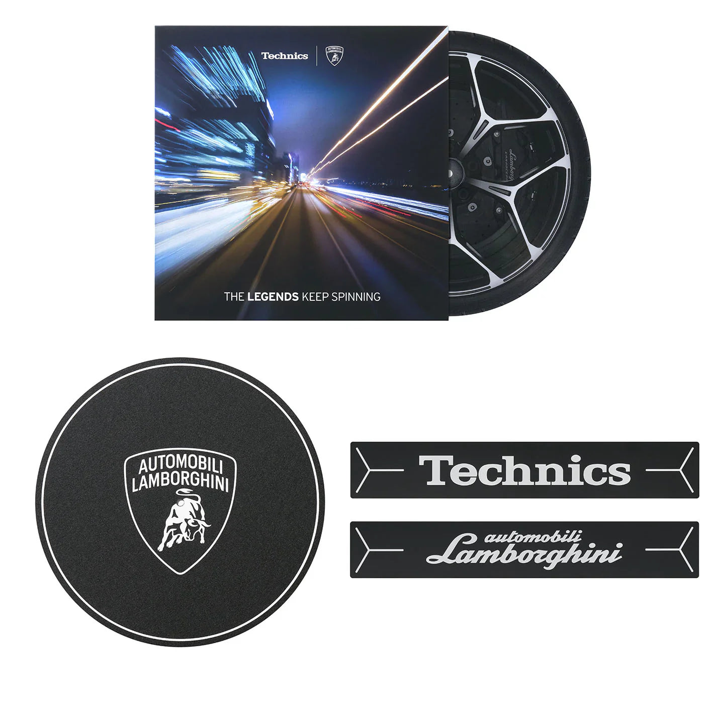 Technics for Automobili Lamborghini - SL-1200M7B Turntable ; VINYLGLOB