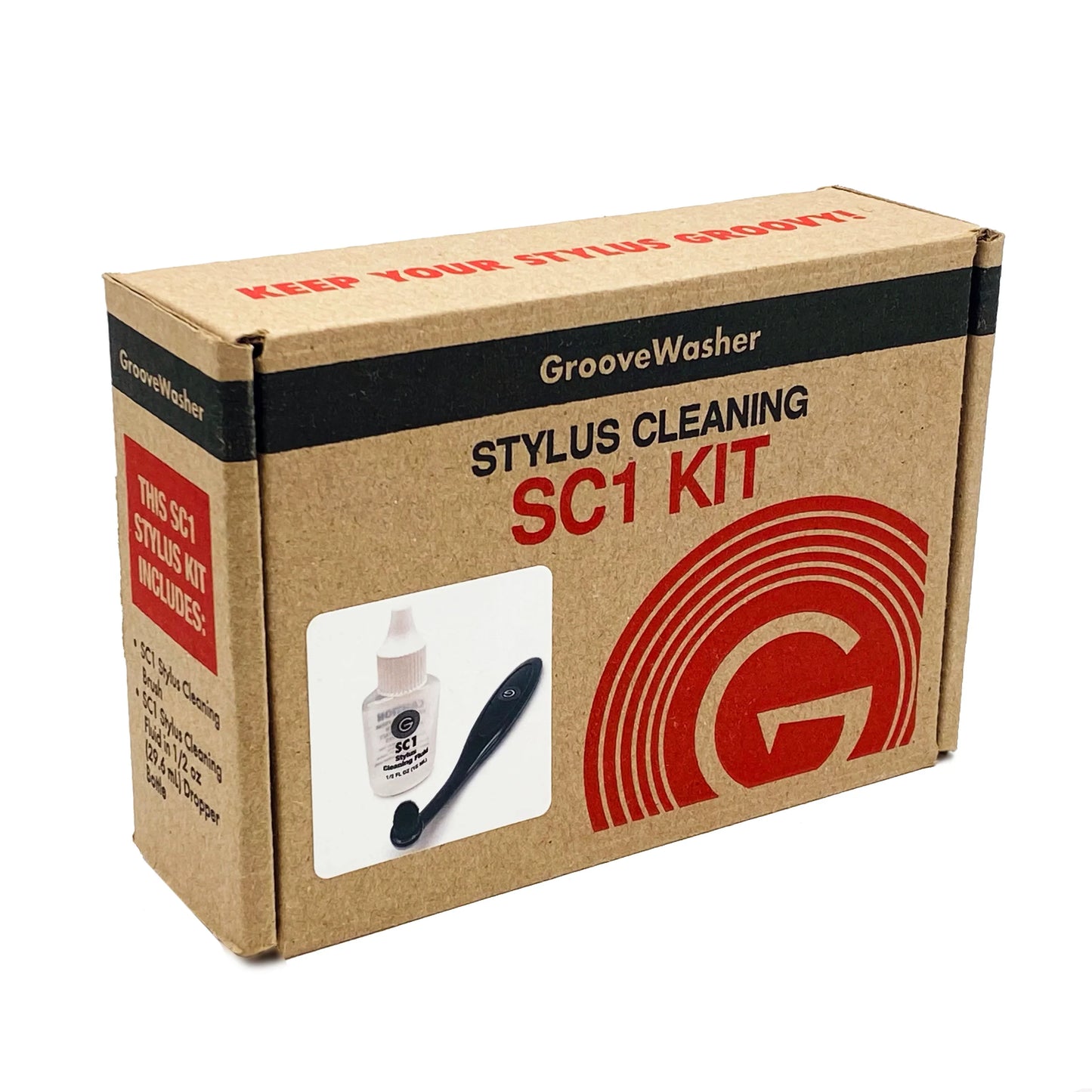 Groovewasher - Stylus Cleaning SC1 Kit ; VINYLGLOB