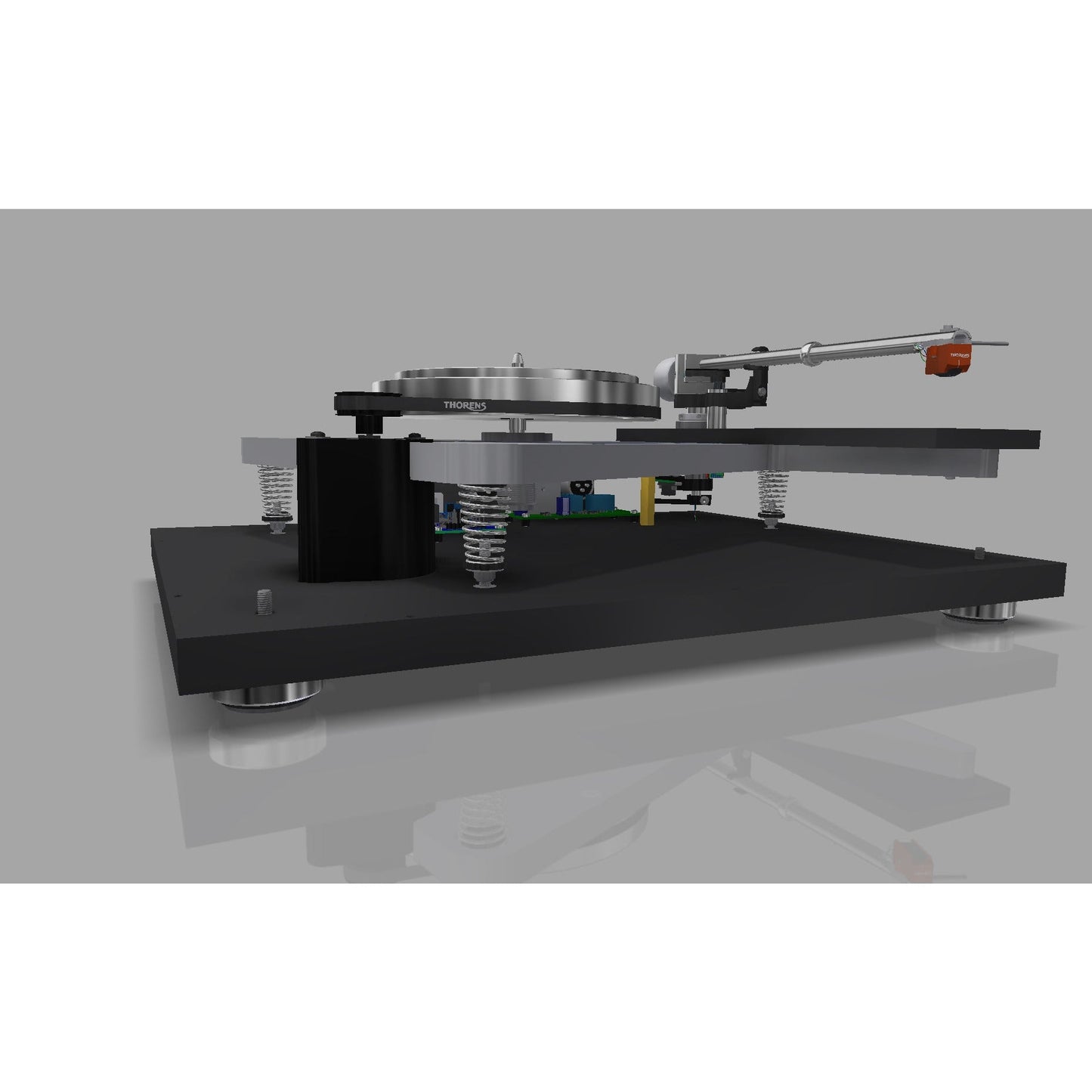 Thorens - TD 1601 Sub-Chassis Turntable ; VINYLGLOB