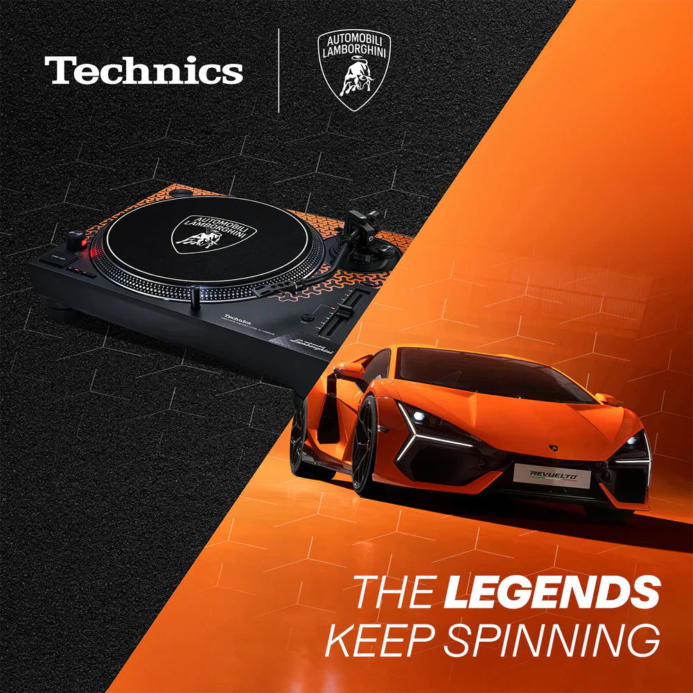 Technics for Automobili Lamborghini - SL-1200M7B Turntable ; VINYLGLOB