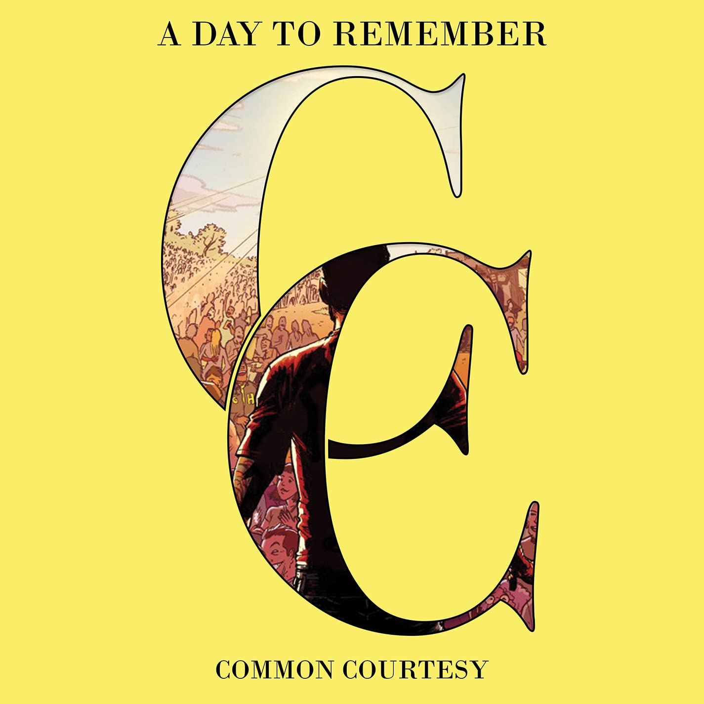 A Day To Remember - Common Courtesy 2LP (Yellow & Milky Clear Vinyl) [Vinyl]