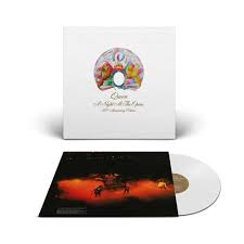 Queen - A Night At The Opera LP (50th Anniversary Edition, Clear Vinyl, 180 Gram Vinyl) ; VINYLGLOB