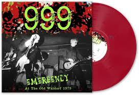 999 - Emergency At The Old Waldorf 1979 LP (Indie Exclusive, Ruby Red Clear Vinyl) [Vinyl]